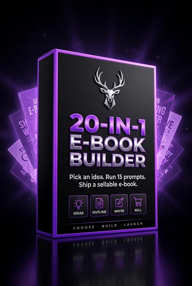 20-in-1 E-Book Builder box art